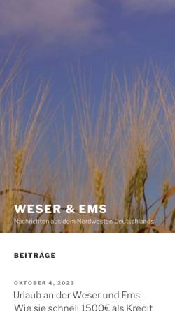Vorschau der mobilen Webseite www.mr-weser-ems.de, Maschinenringe in Weser-Ems