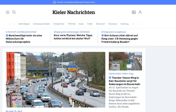 Vorschau von www.kn-online.de, Kieler Nachrichten