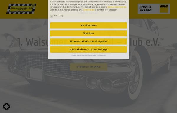 Vorschau von walsumerac.de, 1. Walsumer Automobil-Club e.V. im ADAC