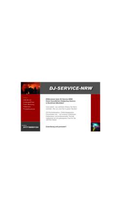 Vorschau der mobilen Webseite www.dj-service-nrw.de, DJ-Service-NRW
