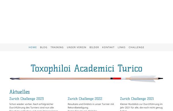 Vorschau von www.tat.ethz.ch, Toxophiloi Academici Turico