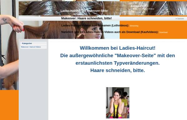 Vorschau von www.ladies-haircut.eu, Ladies-Haircut S. Gaertner