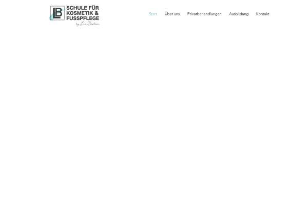 Vorschau von www.kosmetikschule-kiel.com, Lehranstalt für Kosmetik und Fußpflege Kiel