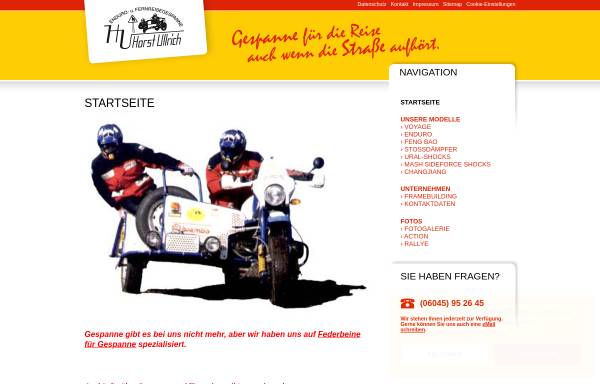 Vorschau von www.hu-sidecars.de, Horst Ullrich Enduro- und Fernreisegespanne