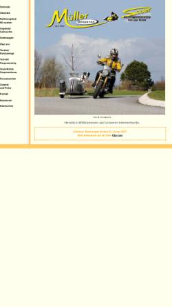 Vorschau der mobilen Webseite www.sauer-sidecar.de, Sauer Sidecar