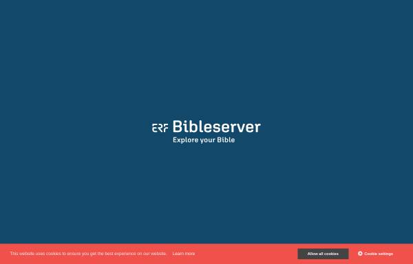 Vorschau von www.bibleserver.com, Bibleserver.com