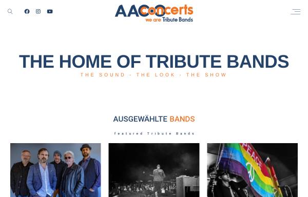 Vorschau von www.aaoo-concerts.de, AAOO Concerts