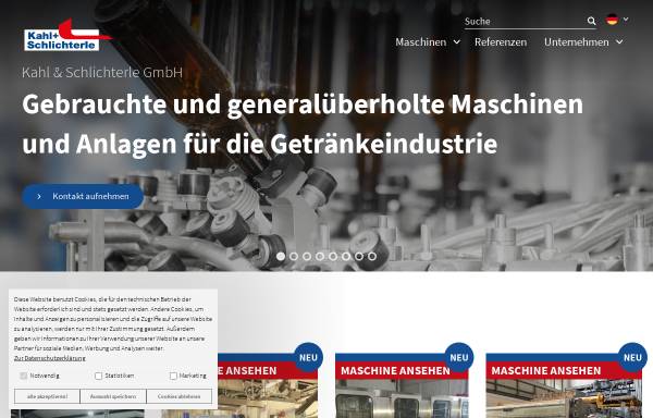 Vorschau von www.kahlschlichterle.de, Kahl & Schlichterle GmbH