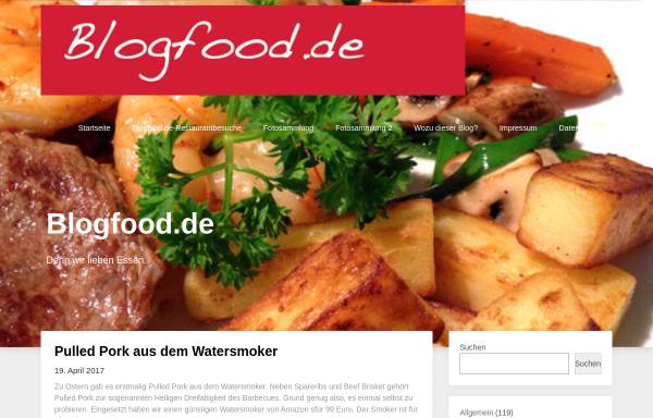 Vorschau von www.blogfood.de, Blogfood.de