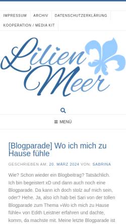 Vorschau der mobilen Webseite neujahrsgirl.de, Neujahrsgirl.de