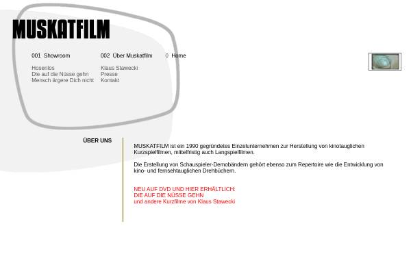 Vorschau von www.muskatfilm.de, Muskatfilm Berlin