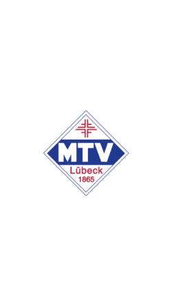 Vorschau der mobilen Webseite www.mtv-luebeck.de, Männerturnverein