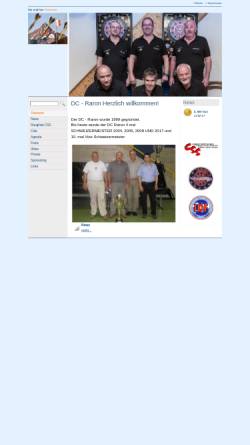 Vorschau der mobilen Webseite www.dc-raron.ch, Dart Club Raron