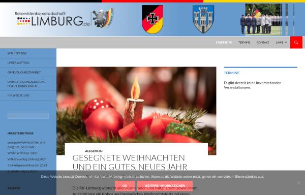 Vorschau von www.rk-limburg.de, Reservistenkameradschaft Limburg