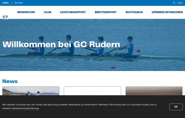 Vorschau von www.gc-rudern.ch, Grasshopper-Club Zürich - Ruder Sektion