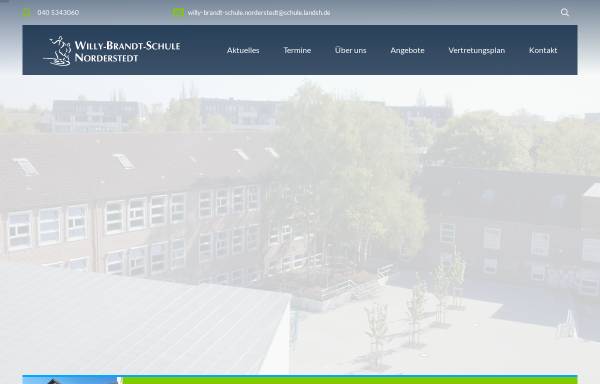 Vorschau von www.wbs-norderstedt.de, Willy-Brandt-Schule Norderstedt