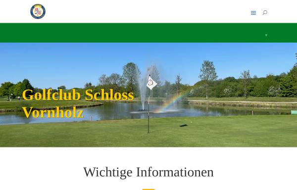 Vorschau von www.gcsv.de, Golf Club Schloss Vornholz / Ostenfelde