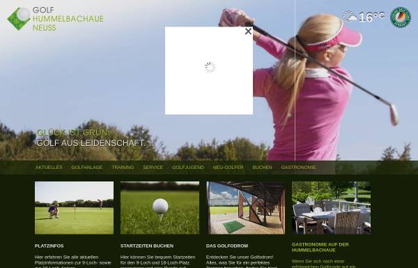 Vorschau von www.hummelbachaue-golf.de, Golfclub Hummelbachaue
