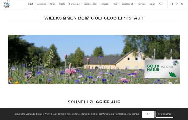 Vorschau von www.golfclub-lippstadt.de, Golfclub Lippstadt
