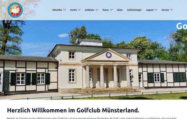Vorschau von www.gc-muensterland.de, Golfclub Münsterland