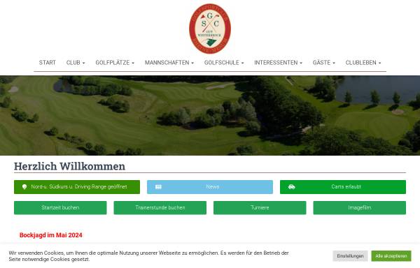 Vorschau von www.golfclub-rheine.de, Golfsportclub Rheine/Mesum