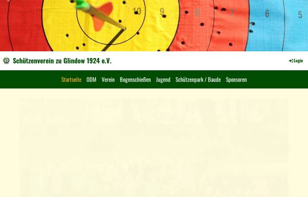 Vorschau von www.schuetzenverein-glindow.de, Bogenschießen beim Schützenverein zu Glindow 1924 e.V.