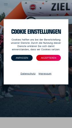 Vorschau der mobilen Webseite www.asv-koeln.de, Athletik Sport Verein Köln e.V. (ASV)
