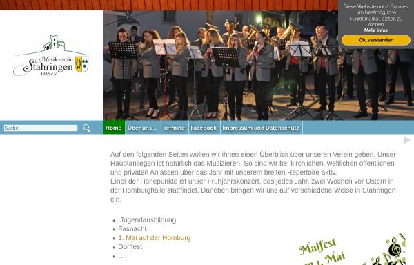Vorschau von mv-stahringen.de, Musikverein Stahringen