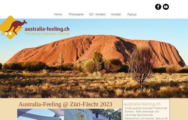 Vorschau von www.australia-feeling.ch, Australia-Feeling