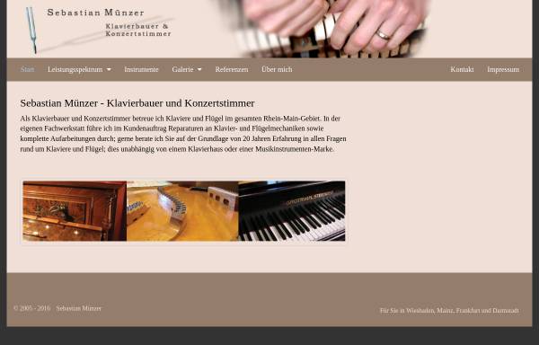 Vorschau von www.klavierbauer-muenzer.de, Münzer, Sebastian