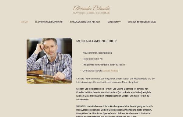 Vorschau von www.ihr-klavierstimmer.de, Ostrovski, Alexander