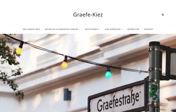 Vorschau von www.graefe-kiez.de, Graefe-Kiez