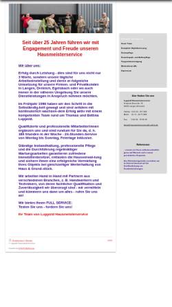 Vorschau der mobilen Webseite www.luppold-hausmeisterservice.de, Luppold Hausmeisterservice