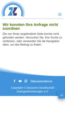 Vorschau der mobilen Webseite www.trichotillomanie.de, Essstörungen und Trichotillomanie
