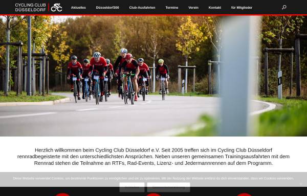 Vorschau von www.cyclingclub-duesseldorf.de, Cycling Club Düsseldorf e.V.