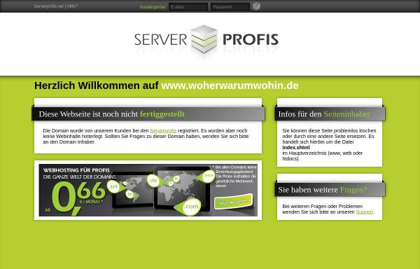 Vorschau von www.woherwarumwohin.de, Auf der Suche nach Gott