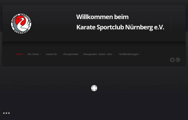 Vorschau von www.karate-sportclub-nuernberg.de, Karate Sportclub Nürnberg e.V.