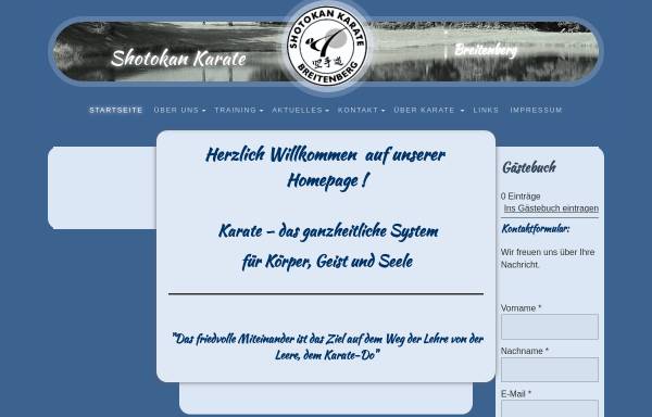 Vorschau von www.karate-breitenberg.de, Karatedojo Breitenberg