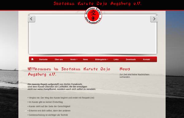 Vorschau von www.karate-augsburg.de, Shotokan Karate Dojo Augsburg e.V. SKDA