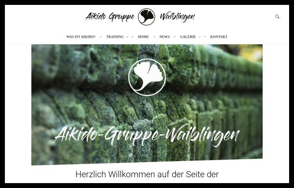 Vorschau von www.aikido-waiblingen.de, Aikido Gruppe Waiblingen e. V.
