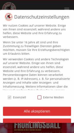 Vorschau der mobilen Webseite www.rote-funken.de, Rote Funken Köln - Kölsche Funke rut-wieß vun 1823 e.V.