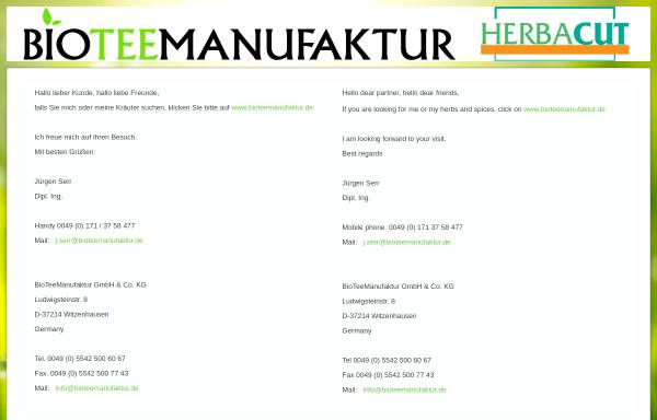 Vorschau von www.herb-service.de, Jürgen Serr Herb Service Gmbh & Co KG