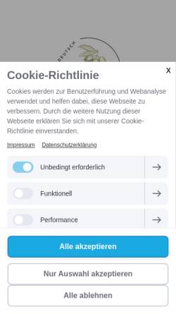 Vorschau der mobilen Webseite www.kranz-griessen.de, Gasthof Kranz in Grießen