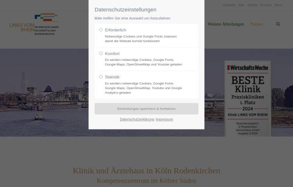 Klinik Links vom Rhein - Interdisziplinäre Facharztklinik Rodenkirchen GmbH & Co. KG