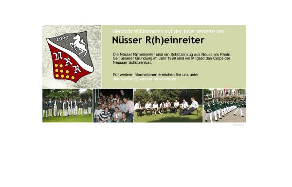 Vorschau von www.nuesser-rheinreiter.de, Nüsser R(h)einreiter