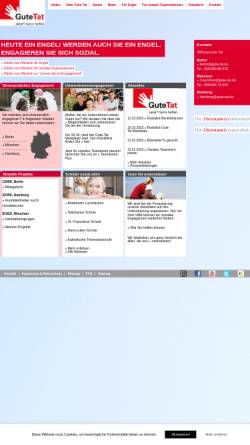Vorschau der mobilen Webseite www.gute-tat.de, Gute-Tat.de