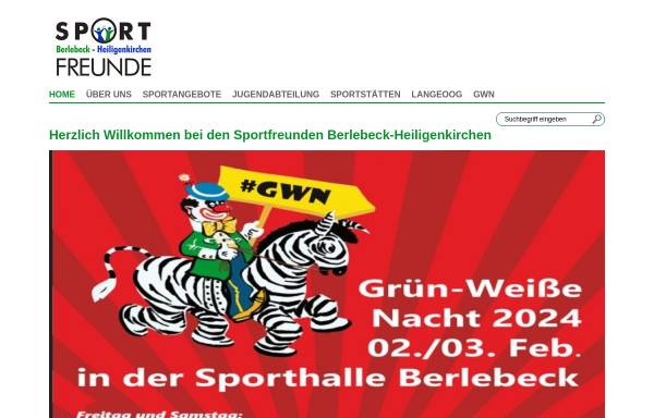 Vorschau von www.berlebeck-gwn.de, Grün-Weisse Nacht