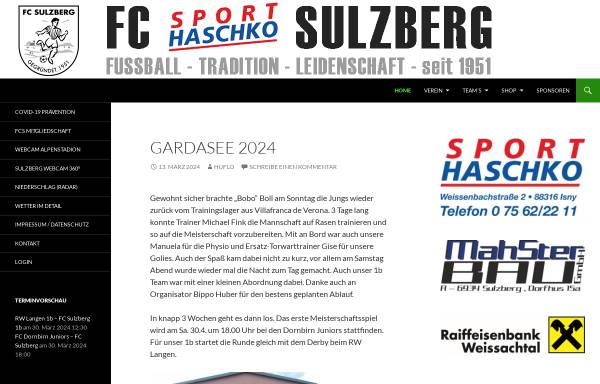Vorschau von www.fcsulzberg.at, FC Sulzberg