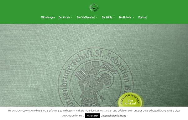 Vorschau von www.schuetzen-balve.de, Schützenbruderschaft St. Sebastian Balve e.V.