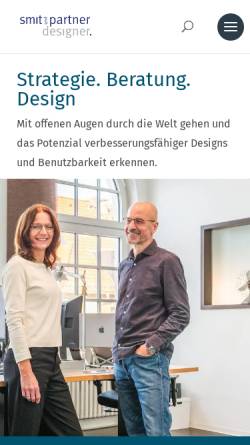 Vorschau der mobilen Webseite smit-und-partner.de, Smit und Partner